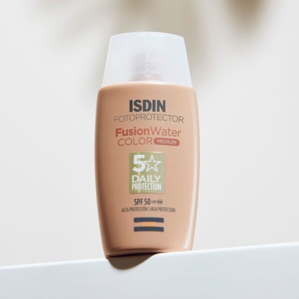 ISDIN Écran Solaire Fusion Water Teintee Medium SPF50+ 50ml