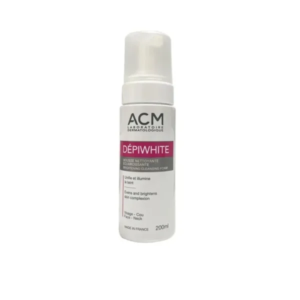 ACM Depiwhite Mousse Nettoyante Eclaircissante 200ml