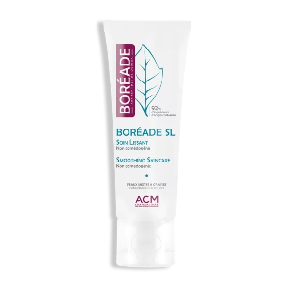 ACM Noviderm Boreade Sl Soin Lissant 40ml Conseils d’utilisation Appliquer le soin lissant matin et ou soir après nettoyage du visage. Précautions d’emploi : Eviter le contour des yeux. Eviter l’exposition au soleil ou utiliser une protection adaptée en raison du risque de sensibilité cutanée accrue aux UV lors de l’utilisation de produits contenant des AHA. Composition Aqua (Water), Lactic Acid, Caprylic/Capryl Triglyceride, C10-18 Triglycerides, Dicaprylyl Carbonate, Sodium Hydroxide, Glycerin, Cetearyl Alcohol, Butyl avocadate, hydroxyethyl acrylate/Sodium Acryloyldimethyl Taurate Copolymer, Lauryl Glucoside, Polyglyceryl-2 Dipolyhydroxystearate, Silica, Zinc Gluconate, Capryloyl Glycine, Pentaerythrityl Distearate, Ascorbyl Glucoside, Oryza Sativa (Rice) Starch, Glyceryl Caprylate, Parfum (Fragrance), Arginine, Sodium Stearoyl Glutamate, Tocopheryl Acetate, Xantahn Gum, Maltodextrin, Disodium cocoyl Glutamate, Hydrolyzed Lepidium Meyenii Root Extract, Polysorbate 60, Sorbitan Stearate, Hydrolyzed Chenopodium Quinoa Seed, Sodium Cocoyl Glutamate, Propyl Gallate