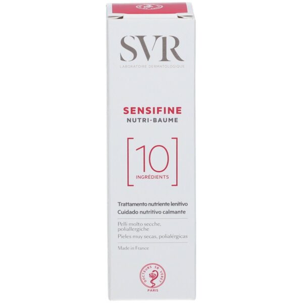 SVR Sensifine Nutri-Baume Soin Nourrissant Apaisant 40ml