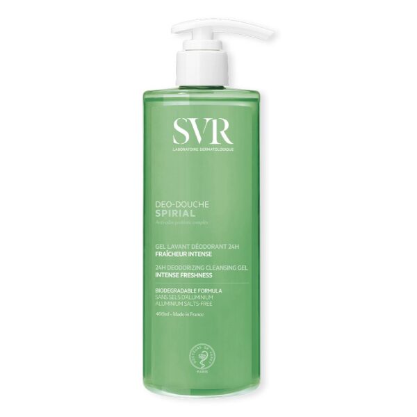 SVR Spirial Déo Gel Douche 400ml