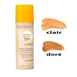 BIODERMA Photoderm NUDE Touch SPF 50+ Teinté Claire