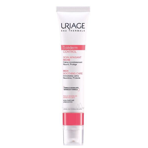 URIAGE Toléderm Control Soin Apaisant Riche 40ml