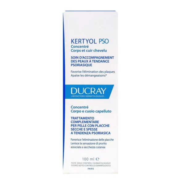 Ducray Kertyol PSO Crème soin d’accompagnement des peaux a tendance psoriasique 100ml