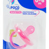 POCO Baby sucette silicone 1er age rose