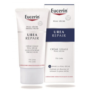 EUCERIN Urea Repair Crème Visage Peau Sèche 50ml