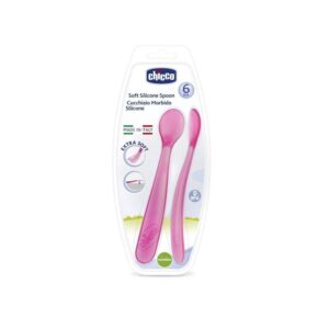 Chicco 2 cuillere silicone, 6m+