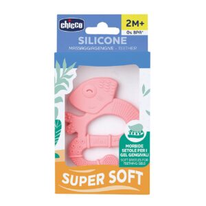 CHICCO anneau dentition iguane 2m+ rose