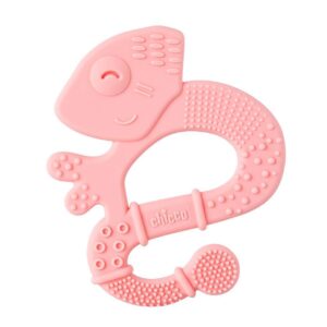 CHICCO anneau dentition iguane 2m+ rose