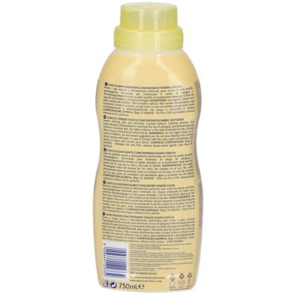 Chicco assouplissant vêtements bebe jaune 750ml