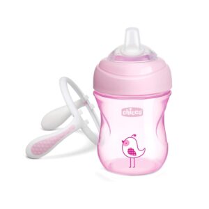 Chicco tasse transition cup 4m+ GIRL 200ml