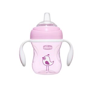 Chicco tasse transition cup 4m+ GIRL 200ml