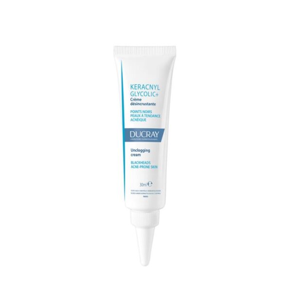 Ducray keracnyl glycolic+ crémé desincrustante 30 ml