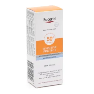 eucerin sun creme solaire visage sensitive protect maparatunisie