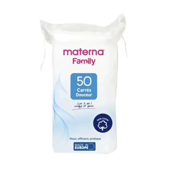 Materna 50 Coton Carrés Douceur